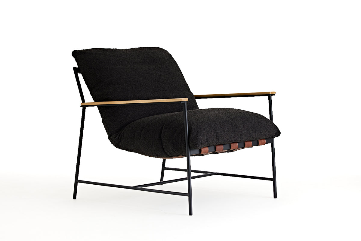 Foz Armchair (Charcoal)